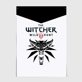 Постер с принтом The Witcher 3: Wild Hunt в Петрозаводске, 100% бумага
 | бумага, плотность 150 мг. Матовая, но за счет высокого коэффициента гладкости имеет небольшой блеск и дает на свету блики, но в отличии от глянцевой бумаги не покрыта лаком | wild hunt | witcher | арбалет | ведьмак 3 | геральт | дикая | магия | охота | сказка | сфера | фэнтези | цири