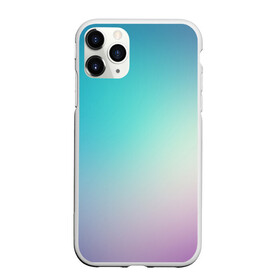 Чехол для iPhone 11 Pro Max матовый с принтом Iphone Theme в Петрозаводске, Силикон |  | blue | gradient | iphone | purple | theme | айфон | градиент | заставка | тема