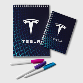 Блокнот с принтом Tesla Motors в Петрозаводске, 100% бумага | 48 листов, плотность листов — 60 г/м2, плотность картонной обложки — 250 г/м2. Листы скреплены удобной пружинной спиралью. Цвет линий — светло-серый
 | Тематика изображения на принте: auto | car | cars | coil | electro | elon | future | logo | moto | motors | musk | pixel | tesla | авто | автомобили | автомобиль | будущее | илон | лого | логотип | маск | мото | моторс | символ | тесла | электричество | электро