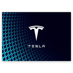 Поздравительная открытка с принтом Tesla Motors в Петрозаводске, 100% бумага | плотность бумаги 280 г/м2, матовая, на обратной стороне линовка и место для марки
 | Тематика изображения на принте: auto | car | cars | coil | electro | elon | future | logo | moto | motors | musk | pixel | tesla | авто | автомобили | автомобиль | будущее | илон | лого | логотип | маск | мото | моторс | символ | тесла | электричество | электро