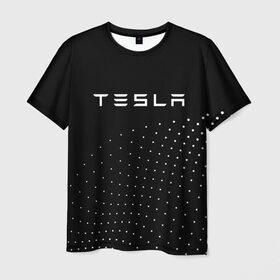 Мужская футболка 3D с принтом TESLA в Петрозаводске, 100% полиэфир | прямой крой, круглый вырез горловины, длина до линии бедер | auto | car | cars | coil | electro | elon | future | logo | moto | motors | musk | pixel | tesla | авто | автомобили | автомобиль | будущее | илон | лого | логотип | маск | мото | моторс | символ | тесла | электричество | электро