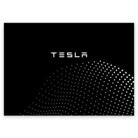 Поздравительная открытка с принтом TESLA в Петрозаводске, 100% бумага | плотность бумаги 280 г/м2, матовая, на обратной стороне линовка и место для марки
 | Тематика изображения на принте: auto | car | cars | coil | electro | elon | future | logo | moto | motors | musk | pixel | tesla | авто | автомобили | автомобиль | будущее | илон | лого | логотип | маск | мото | моторс | символ | тесла | электричество | электро