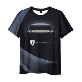 Мужская футболка 3D с принтом Tesla Model 3 в Петрозаводске, 100% полиэфир | прямой крой, круглый вырез горловины, длина до линии бедер | Тематика изображения на принте: auto | car | cars | coil | electro | elon | future | logo | moto | motors | musk | pixel | tesla | авто | автомобили | автомобиль | будущее | илон | лого | логотип | маск | мото | моторс | символ | тесла | электричество | электро