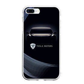 Чехол для iPhone 7Plus/8 Plus матовый с принтом Tesla Model 3 в Петрозаводске, Силикон | Область печати: задняя сторона чехла, без боковых панелей | auto | car | cars | coil | electro | elon | future | logo | moto | motors | musk | pixel | tesla | авто | автомобили | автомобиль | будущее | илон | лого | логотип | маск | мото | моторс | символ | тесла | электричество | электро
