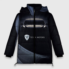 Женская зимняя куртка 3D с принтом Tesla Model 3 в Петрозаводске, верх — 100% полиэстер; подкладка — 100% полиэстер; утеплитель — 100% полиэстер | длина ниже бедра, силуэт Оверсайз. Есть воротник-стойка, отстегивающийся капюшон и ветрозащитная планка. 

Боковые карманы с листочкой на кнопках и внутренний карман на молнии | auto | car | cars | coil | electro | elon | future | logo | moto | motors | musk | pixel | tesla | авто | автомобили | автомобиль | будущее | илон | лого | логотип | маск | мото | моторс | символ | тесла | электричество | электро