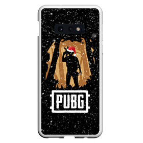 Чехол для Samsung S10E с принтом Новогодний PUBG в Петрозаводске, Силикон | Область печати: задняя сторона чехла, без боковых панелей | 2019 | 2020 | 2021 | chicken | dinner | game | games | new | pubg | winner | year | год | игра | игрок | игры | новогодний | новый | пабг | подарки | подарок | праздник | рождество | сковорода | сковородка | шапка | шапочка