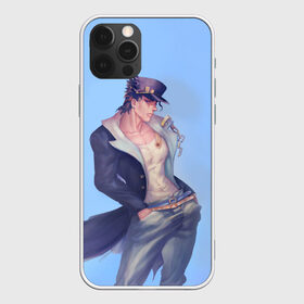 Чехол для iPhone 12 Pro Max с принтом Joutarou Kuujou в Петрозаводске, Силикон |  | bizarre adventure | jojo | jojo no kimyou na bouken | jojos bizarre adventure | джоджо | невероятное приключение джоджо