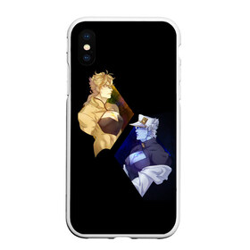 Чехол для iPhone XS Max матовый с принтом JoJos Bizarre Adventure в Петрозаводске, Силикон | Область печати: задняя сторона чехла, без боковых панелей | bizarre adventure | jojo | jojo no kimyou na bouken | jojos bizarre adventure | джоджо | невероятное приключение джоджо