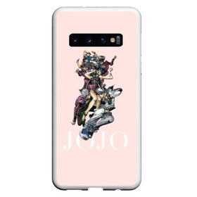 Чехол для Samsung Galaxy S10 с принтом JoJo_2 в Петрозаводске, Силикон | Область печати: задняя сторона чехла, без боковых панелей | bizarre adventure | jojo | jojo no kimyou na bouken | jojos bizarre adventure | джоджо | невероятное приключение джоджо