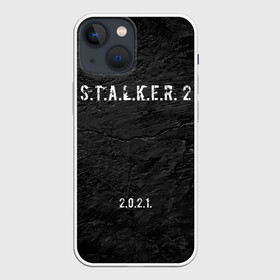 Чехол для iPhone 13 mini с принтом STALKER 2 в Петрозаводске,  |  | 2021 | 2033 | fallout | game | games | metro | monsters | nuclear | radiation | stalker | two | zone | аномалии | аномалия | два | зона | игра | игры | метро | монстры | радиация | россия | сталкер | украина | фоллаут | чернобыль