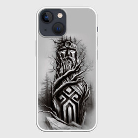 Чехол для iPhone 13 mini с принтом русь в Петрозаводске,  |  | ethnic | folk | runes | slav | руны | русь | славяне | тотем | фолк | фольклор | этника | этно | язычество