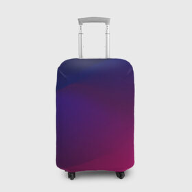 Чехол для чемодана 3D с принтом Abstract simple colors в Петрозаводске, 86% полиэфир, 14% спандекс | двустороннее нанесение принта, прорези для ручек и колес | abstract | blue | gradient | iphone | red | theme | абстракция | айфон | градиент | заставка | тема