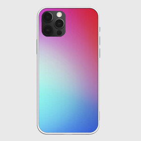 Чехол для iPhone 12 Pro Max с принтом Colorful Gradient в Петрозаводске, Силикон |  | abstract | blue | gradient | iphone | red | theme | абстракция | айфон | градиент | заставка | тема