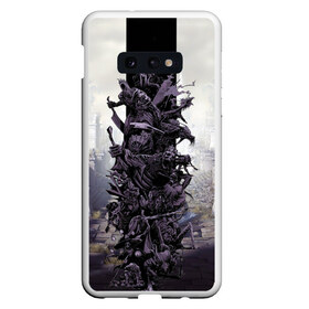 Чехол для Samsung S10E с принтом Dark Souls Boss Collaboration в Петрозаводске, Силикон | Область печати: задняя сторона чехла, без боковых панелей | boss | dark souls | demons | skull | демоны | кости | темные души | черепа