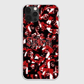 Чехол для iPhone 12 Pro Max с принтом SlipKnot камуфляж в Петрозаводске, Силикон |  | белый | гранж | красный | лица | маска | маски | метал | милитари | ню метал | паттрен | слипкнот | слипнот | участники | черный