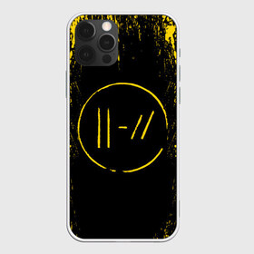 Чехол для iPhone 12 Pro Max с принтом TWENTY ONE PILOTS в Петрозаводске, Силикон |  | 21 pilots | 21p | dyrty | music | paints | rock | top | trench | twenty one pilots | yellow | брызги | группа | краска.пятна | музыка | рок