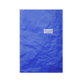 Обложка для паспорта матовая кожа с принтом Dunder Mifflin Paper Company в Петрозаводске, натуральная матовая кожа | размер 19,3 х 13,7 см; прозрачные пластиковые крепления | Тематика изображения на принте: 