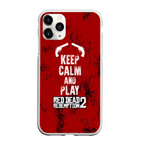 Чехол для iPhone 11 Pro матовый с принтом RDR2 в Петрозаводске, Силикон |  | game | gamer | keep calm | rdr2 | red dead redemption 2 | rockstar studios | игры