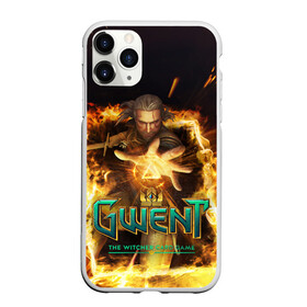 Чехол для iPhone 11 Pro матовый с принтом GWENT The Witcher Card Game в Петрозаводске, Силикон |  | blood | dota | game | games | gwent | player | rpg | the | witcher | ведьмак | война | войны | волк | волки | гвент | гвинт | геральт | игра | игрок | игры | карточная | карты | кровь | лого | меч | полосы | рпг | символ | символы | три