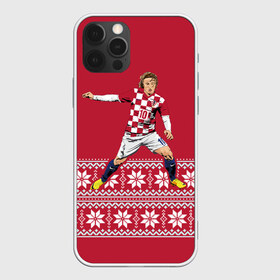 Чехол для iPhone 12 Pro Max с принтом Luka Modric в Петрозаводске, Силикон |  | Тематика изображения на принте: luka modric | modric | new yaer | зима футбол | модрич | новый год | новый год футбол | футбол | футбол новый год