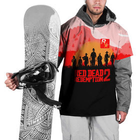 Накидка на куртку 3D с принтом RED DEAD REDEMPTION 2 в Петрозаводске, 100% полиэстер |  | game | red dead | red dead redemption 2 | redemption 2 | rockstar games | бандиты | дикий запад | игры | ковбои | оружие