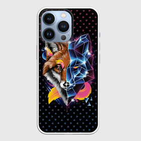 Чехол для iPhone 13 Pro с принтом Super Space Fox в Петрозаводске,  |  | Тематика изображения на принте: cute | fox | foxes | ginger | space | super | tail | забавная | космическая | космос | лис | лиса | лисица | лисицы | лисичка | лисички | лисы | милая | просто | ретро | рыжая | рыжие | смешная | супер | фыр | хвост | хвостик