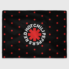 Плед 3D с принтом Red Hot Chili Peppers в Петрозаводске, 100% полиэстер | закругленные углы, все края обработаны. Ткань не мнется и не растягивается | chili | cross | hot | logo | music | peppers | red | red hot chili peppers | rhcp | rock | star | symbol | звезда | звездочка | красная | красный | крест | логотип | музыка | перцы | рок | символ | цветок | цветочек | чили
