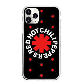 Чехол для iPhone 11 Pro матовый с принтом Red Hot Chili Peppers в Петрозаводске, Силикон |  | chili | cross | hot | logo | music | peppers | red | red hot chili peppers | rhcp | rock | star | symbol | звезда | звездочка | красная | красный | крест | логотип | музыка | перцы | рок | символ | цветок | цветочек | чили