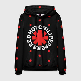Мужская толстовка 3D с принтом Red Hot Chili Peppers в Петрозаводске, 100% полиэстер | двухслойный капюшон со шнурком для регулировки, мягкие манжеты на рукавах и по низу толстовки, спереди карман-кенгуру с мягким внутренним слоем. | chili | cross | hot | logo | music | peppers | red | red hot chili peppers | rhcp | rock | star | symbol | звезда | звездочка | красная | красный | крест | логотип | музыка | перцы | рок | символ | цветок | цветочек | чили