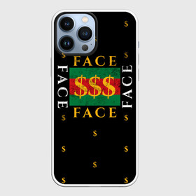 Чехол для iPhone 13 Pro Max с принтом FACE GG Style в Петрозаводске,  |  | dark | eshkere | face | gucci | gussi | hate | hip | love | rap | raper | rapper | russian | tattoo | антибренд | гуси | гусси | гучи | гуччи | дремин | иван | мрачный | репер | русский | рэп | рэпер | тату | фэйс | хип | хоп | эщкере