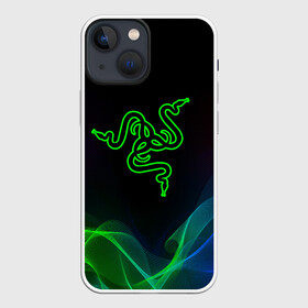 Чехол для iPhone 13 mini с принтом SDC в Петрозаводске,  |  | 101 | brand | company | gamer | green | logo | mamba | naga | player | razer | rzr | snake | бренд | железо | зеленый | змея | компания | лого | рейзер | софт