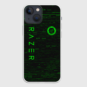 Чехол для iPhone 13 mini с принтом RAZER в Петрозаводске,  |  | 101 | brand | company | gamer | green | logo | mamba | naga | player | razer | rzr | snake | бренд | железо | зеленый | змея | компания | лого | рейзер | софт