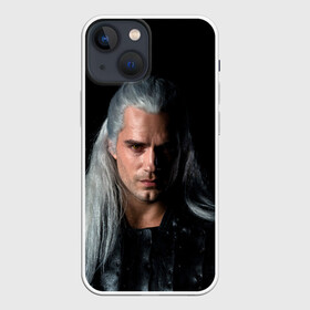 Чехол для iPhone 13 mini с принтом The Witcher. Geralt of Rivia в Петрозаводске,  |  | andrzej | cavill | ciri | cirilla | geralt | henry | netflix | rivia | sapkowski | witcher | yennefer | анджей | ведьмак | генри | геральт | йеннифэр | кавилл | ривия | сапковский | цири | цирилла