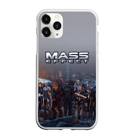 Чехол для iPhone 11 Pro матовый с принтом Mass Effect в Петрозаводске, Силикон |  | amdromeda initiative | andromeda | game | gun | hemet | n7 | rifle | ryder | soldier | space | star | weapon