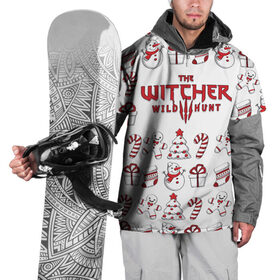 Накидка на куртку 3D с принтом The Witcher Новогодний в Петрозаводске, 100% полиэстер |  | Тематика изображения на принте: wild hunt | арбалет | ведьмак 3 | геральт | год | дикая | магия | новый | охота | снег | цири
