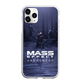 Чехол для iPhone 11 Pro матовый с принтом MASS EFFECT ANDROMEDA в Петрозаводске, Силикон |  | amdromeda initiative | andromeda | game | gun | hemet | n7 | rifle | ryder | soldier | space | star | weapon