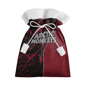 Подарочный 3D мешок с принтом Arctic Monkeys в Петрозаводске, 100% полиэстер | Размер: 29*39 см | британская | гараж | группа | инди рок | метал | ню | постпанк | психоделический | рок | хай грин | электроник