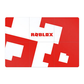 Магнитный плакат 3Х2 с принтом ROBLOX Red в Петрозаводске, Полимерный материал с магнитным слоем | 6 деталей размером 9*9 см | Тематика изображения на принте: block | lego | logo | minecraft | online | oof | quest | roblocks | roblockx | roblox | studio | блок | блоки | голова | игра | игры | квест | лего | лицо | лого | логотип | майнкрафт | онлайн | роблокс | символ | студия
