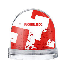 Водяной шар с принтом ROBLOX Red в Петрозаводске, Пластик | Изображение внутри шара печатается на глянцевой фотобумаге с двух сторон | block | lego | logo | minecraft | online | oof | quest | roblocks | roblockx | roblox | studio | блок | блоки | голова | игра | игры | квест | лего | лицо | лого | логотип | майнкрафт | онлайн | роблокс | символ | студия