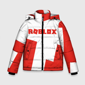 Зимняя куртка для мальчиков 3D с принтом ROBLOX Red в Петрозаводске, ткань верха — 100% полиэстер; подклад — 100% полиэстер, утеплитель — 100% полиэстер | длина ниже бедра, удлиненная спинка, воротник стойка и отстегивающийся капюшон. Есть боковые карманы с листочкой на кнопках, утяжки по низу изделия и внутренний карман на молнии. 

Предусмотрены светоотражающий принт на спинке, радужный светоотражающий элемент на пуллере молнии и на резинке для утяжки | Тематика изображения на принте: block | lego | logo | minecraft | online | oof | quest | roblocks | roblockx | roblox | studio | блок | блоки | голова | игра | игры | квест | лего | лицо | лого | логотип | майнкрафт | онлайн | роблокс | символ | студия