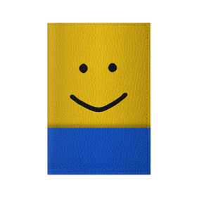 Обложка для паспорта матовая кожа с принтом ROBLOX NOOB Face в Петрозаводске, натуральная матовая кожа | размер 19,3 х 13,7 см; прозрачные пластиковые крепления | lego | logo | meme | memes | minecraft | oof | quest | roblocks | roblockx | roblox | studio | блок | блоки | голова | игра | игры | квест | лего | лицо | лого | логотип | майнкрафт | мем | мемы | онлайн | роблокс | студия