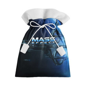 Подарочный 3D мешок с принтом MASS EFFECT в Петрозаводске, 100% полиэстер | Размер: 29*39 см | 