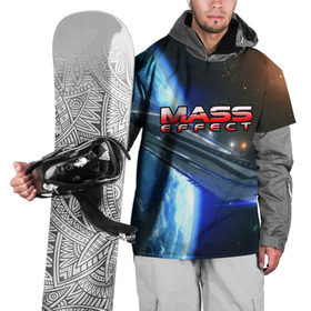 Накидка на куртку 3D с принтом MASS EFFECT в Петрозаводске, 100% полиэстер |  | amdromeda initiative | andromeda | game | gun | hemet | n7 | rifle | ryder | soldier | space | star | weapon