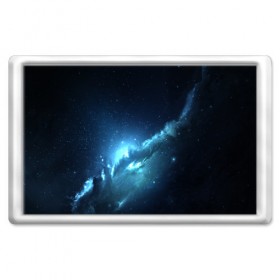 Магнит 45*70 с принтом ATLANTIS NEBULA в Петрозаводске, Пластик | Размер: 78*52 мм; Размер печати: 70*45 | Тематика изображения на принте: galaxy | nebula | space | star | абстракция | вселенная | галактика | звезда | звезды | космический | планеты