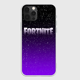 Чехол для iPhone 12 Pro с принтом FORTNITE SPACE в Петрозаводске, силикон | область печати: задняя сторона чехла, без боковых панелей | Тематика изображения на принте: 2019 | armor | armour | cybersport | esport | fortnite | game | llama | logo | броня | игра | киберспорт | лама | симулятор строительства | строительство | фиолетовый | фирменные цвета | фортнайт