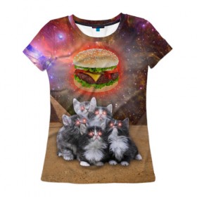 Женская футболка 3D с принтом Египетские Коты в Петрозаводске, 100% полиэфир ( синтетическое хлопкоподобное полотно) | прямой крой, круглый вырез горловины, длина до линии бедер | cat | cosmos | egypt | fast | fastfood | food | meme | party | space | вечеринка | египет | еда | иллюминаты | космос | кошак | кошка | масоны | мем | песок | пирамиды | пицца | пустыня | фастфуд