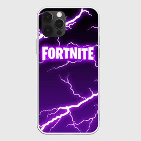 Чехол для iPhone 12 Pro с принтом FORTNITE STORM | ФОРТНАЙТ СЕРДЦЕ в Петрозаводске, силикон | область печати: задняя сторона чехла, без боковых панелей | 2019 | armor | armour | battle royale | cybersport | esport | fortnite | game | llama | logo | storm | батл рояль | броня | буря | игра | киберспорт | лама | молнии | молния | разряд | симулятор строительства | строительство | ток | фиолето