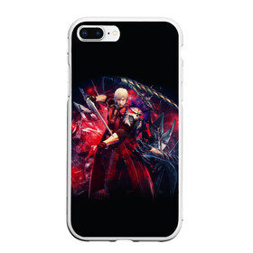 Чехол для iPhone 7Plus/8 Plus матовый с принтом Devil May Cry в Петрозаводске, Силикон | Область печати: задняя сторона чехла, без боковых панелей | devilmaycry | dmc