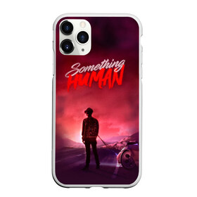 Чехол для iPhone 11 Pro Max матовый с принтом Something human в Петрозаводске, Силикон |  | matthew bellamy | muse | simulation theory | мьюз | мэт бэллами | мэтью беллами