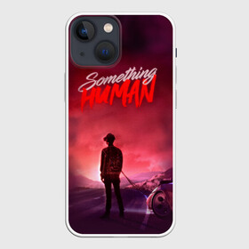 Чехол для iPhone 13 mini с принтом Something human в Петрозаводске,  |  | matthew bellamy | muse | simulation theory | мьюз | мэт бэллами | мэтью беллами